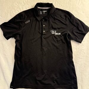 5.11 Tactical Karl Malone Men's Black Polo Shirt M wicking material